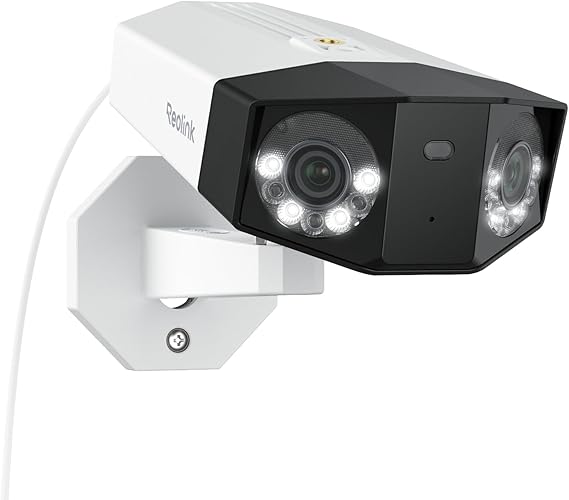 Reolink 16MP UHD Dual-Lens PoE Security Camera, 180° Panoramic, Duo 3 PoE