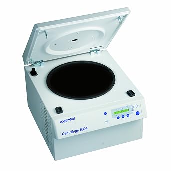 Eppendorf 022623508 5804 R Multi-Purpose Variable-Speed Refrigerated Centrifuge, 200-14,000rpm Speed, 120V/60Hz
