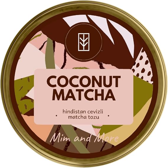 Mim and More Coconut Matcha - Hindistan Cevizli Matcha, 25 gr