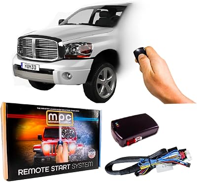 MPC Factory Remote Activated Remote Start Compatible with 2008 Dodge RAM 150025003500 - Gas - Plug-n-Play - Premier USA Tech Support