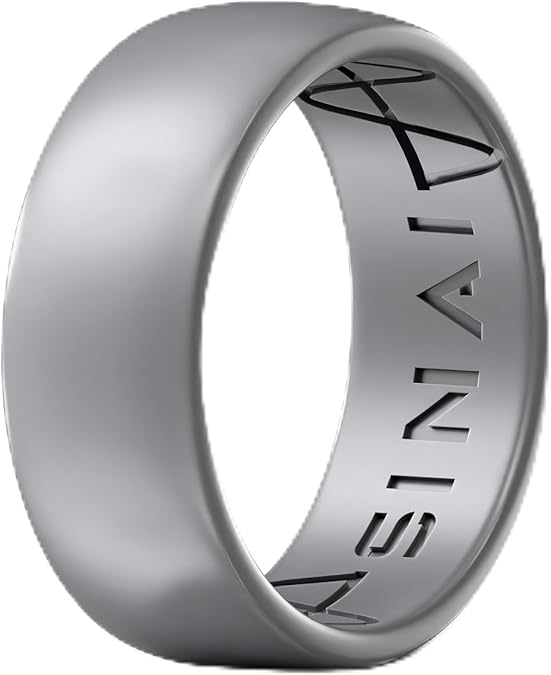 Premium Silicone Wedding Rings - Single Pack