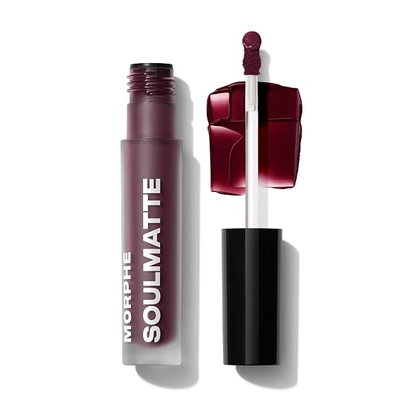 Morphe Soulmatte Velvet Lip Mousse - Air-Whipped Matte Lipstick for Women with Vitamin E to Hydrate, Soften & Smooth - Provides Long Lasting & Velvety Formula - Compatible (0.13 Fl Oz)