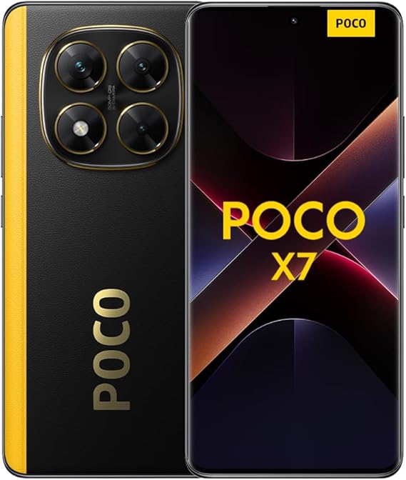 Xiaomi Poco X7 Smartphone 12+512GB Schwarz 50MP Hauptkamera mit OIS 5110mAh Akku IP68