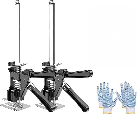 Labor Saving Arm Lift Air Jack Hand Lifting Tool Jack Load-Bearing 260kg | 15inch Multi-Function Height Adjustment Lifting Device Arm Jack Drywall Furniture Lifter Plasterboard Door Lifter
