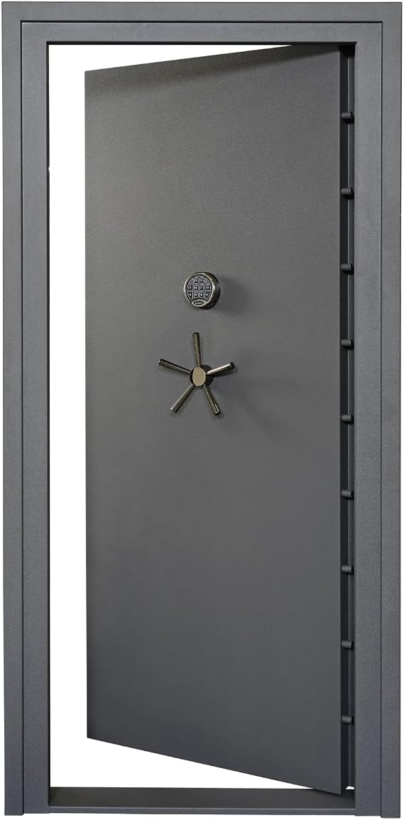 SNAPSAFE Premium Vault Door (36" x 80") - Dark Grey