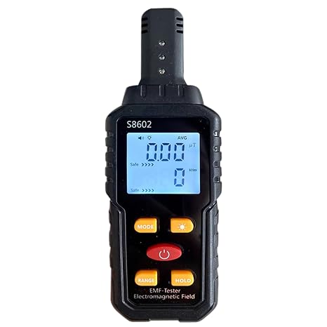 Geiger Counter Radiation Detector Lcd Display Nuclear Radiation Detector with Sound & Light Alarm Portable Monitor Meter