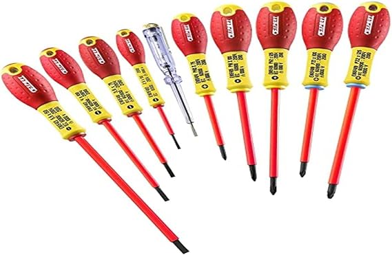 E160912B Insulated Screwdriver Set (10 Pieces)