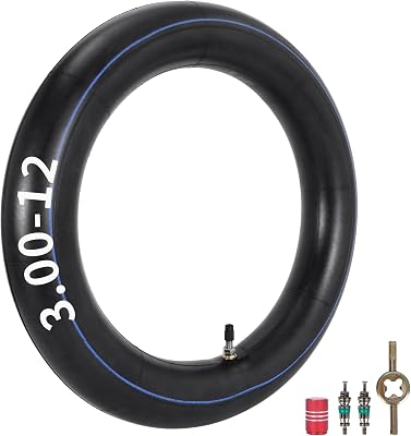 3.00-12 80100-12 Inner Tube with TR4 Valve Straight for SSR XR CRF 50 70 KLX110 Suzuki CR60R 125cc 90cc DRZ110 65SX QG-214 RFZ JR80 RM50 PW80 Off Road,Pit Dirt Bike Tube