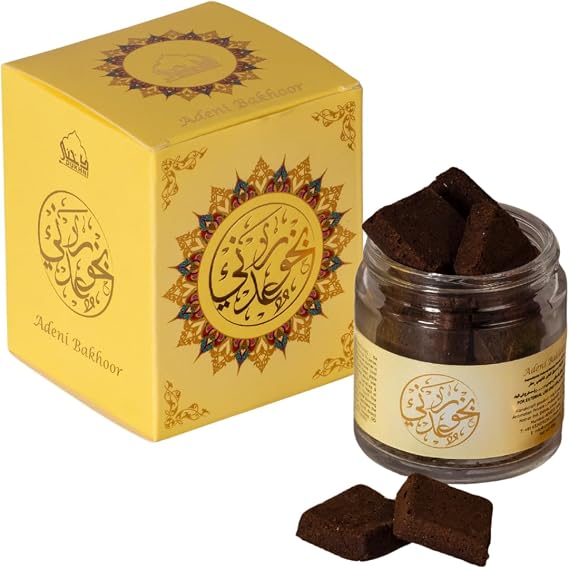 Bakhoor Adeni, Yemeni Bakoor by Dukhni | 40g Floral Oudh Agarwood Incense