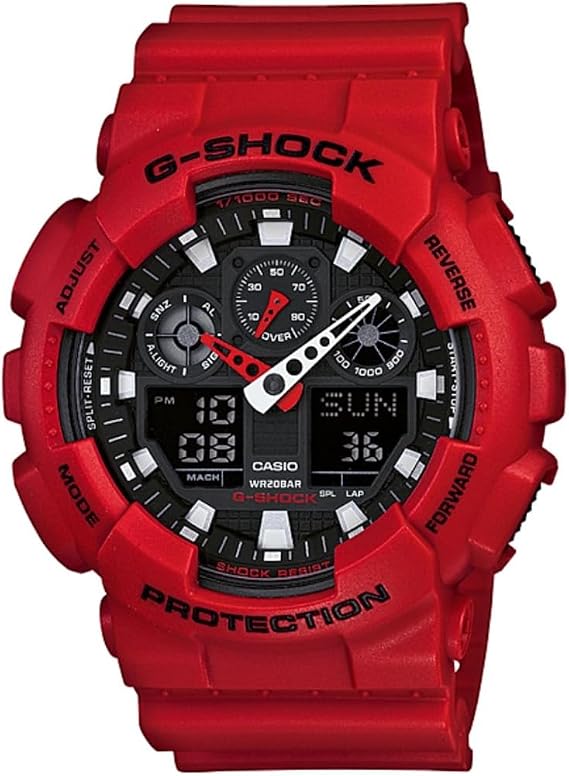 Casio G-Shock GA-100B-4 Men's Analog-Digital