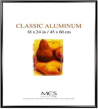 MCS 18x24 Inch Aluminum Poster Frame, Black 44843