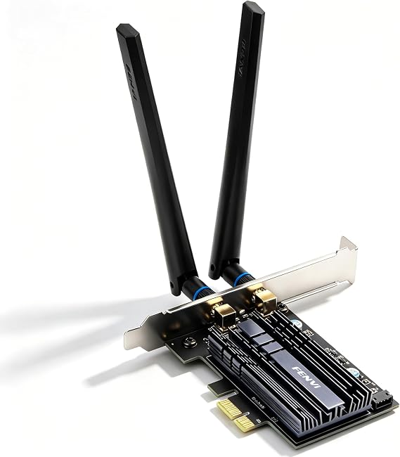 WiFi 6 PCIe Card AX3000 for Desktop Intel AX200 Bluetooth 5.2 Gaming & Work