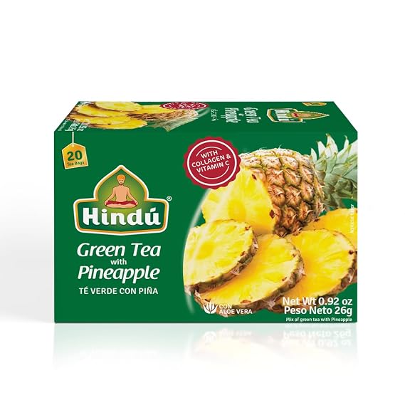 Hindu Green Tea with Pineapple, (20 Teabags)