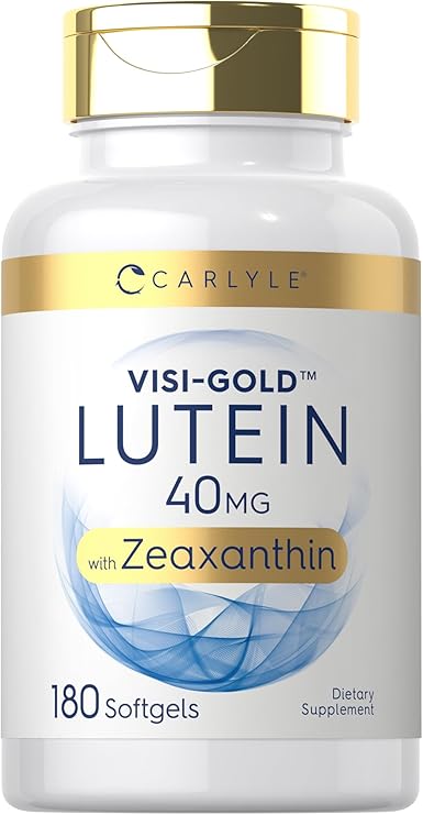 Carlyle Lutein and Zeaxanthin Supplement | 40mg | 180 Softgels