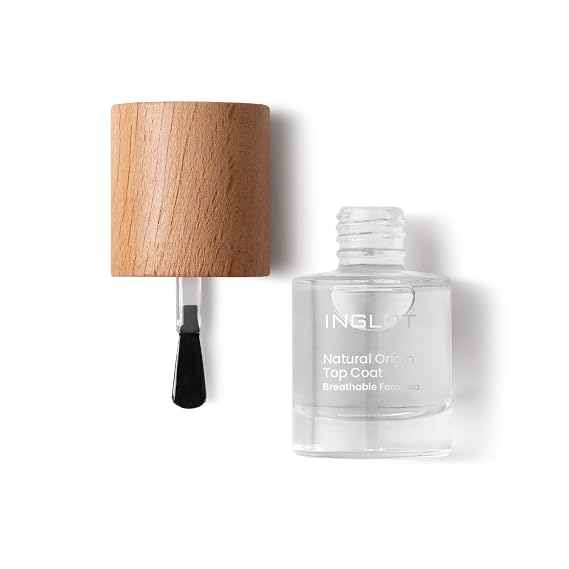 Inglot Natural Origin Top Coat | 8 ml/0.27 US FL OZ