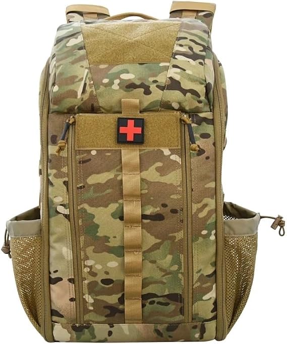 Redemption Tactical Crusader Medical Backpack Tactial Team Medkit First Aid Backpack with Detachable Organizing Pouches (OCP Camo)