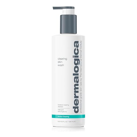 Dermalogica Clearing Skin Wash, Salicylic Acid Acne Face Wash