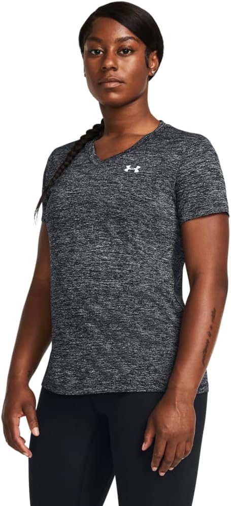 Under Armor Tech Twist Short Sleeve V-Neck T-Shirt Women