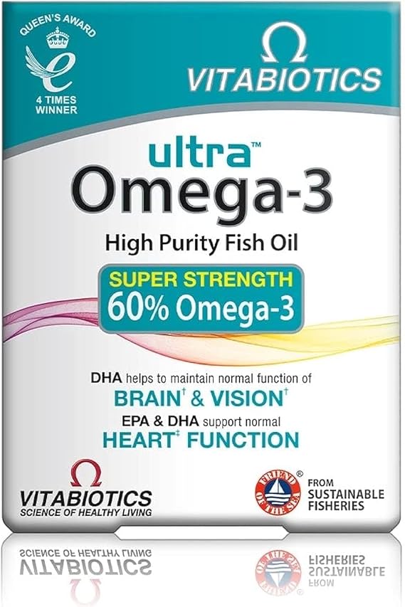 Ultra Omega-3 High Potency Capsules - Pack of 60