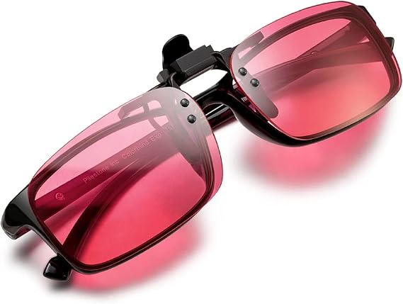Pilestone GM-3 Lens D Color Blind Glasses Clip-on for Red Blindness