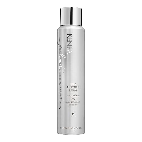 Kenra Platinum Dry Texture Spray 6 | Texture Defining Styler | Increases Texture & Fullness | Absorbs Oils & Impurities | Ultra-Lightweight, Non-Drying Formulation | All Hair Types
