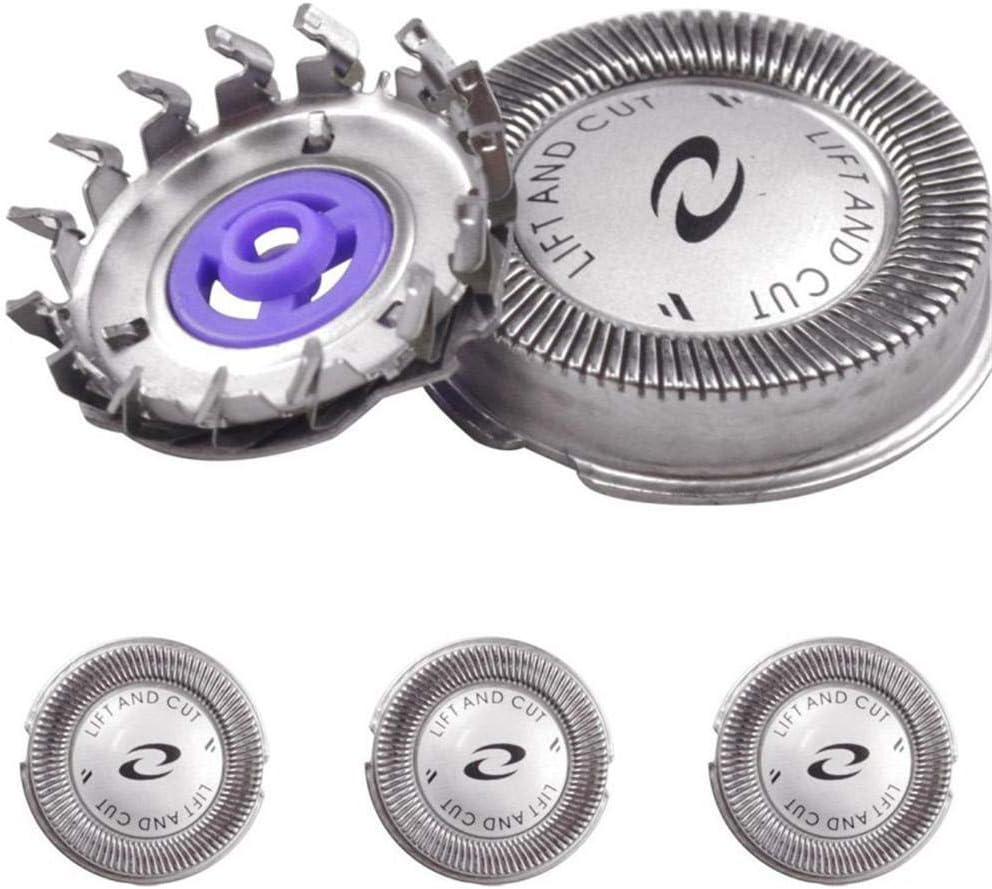 Pentagon 3PCS Replacement Blade for Philips HQ4 HQ55 HQ40 HQ851 HQ912 HQ46 shavers, Electric Shavers Replacement Head, Men's Electric Shaver Heads Blades