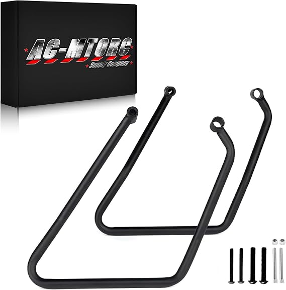 2004-2016 Saddlebag Support Brackets Rack for Harley Sportster XL 883 Custom Roadster Low XL883 XL1200