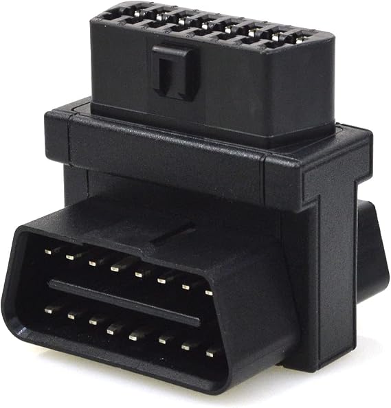 Pocket OBD2 OBDII Full 16 Pin 1 Male to 2 Female OBD Cable Splitter Extension Converter Adapter (Type_1)
