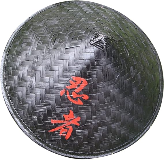 STOBOK Hat Japan Samurai Hat Cosplay Knight Black Vietnamese Japanese Straw Cone for Garden Farmer Fishing