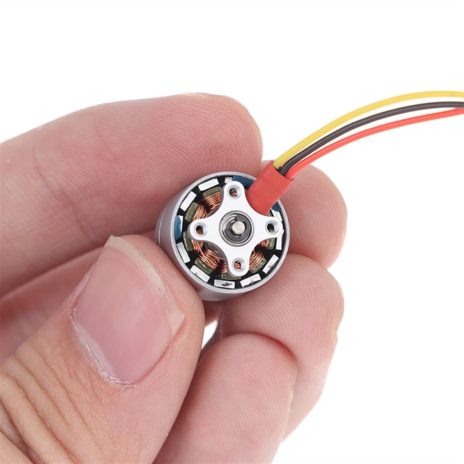 Sxiaoxia-DC Motor Mini RC. Quadcopter Drone Motor, Micro 1104 Scented Brushless Motor, 1-2S 4300KV, Brushless Motor for DIY Mini FPV Indoor Traverse Machine Small Size