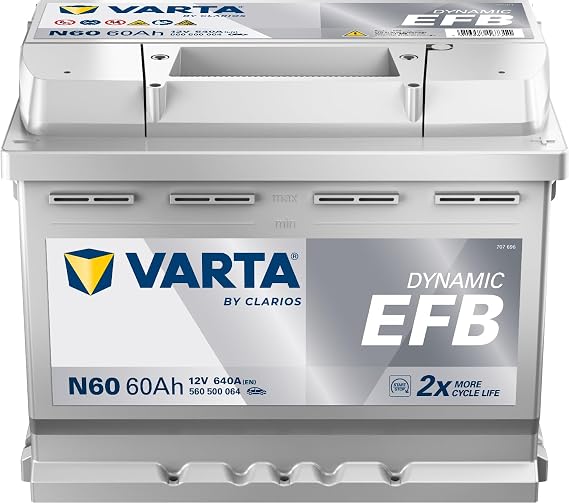 Varta Blue Dynamic EFB N60, 60 Ah 640 A