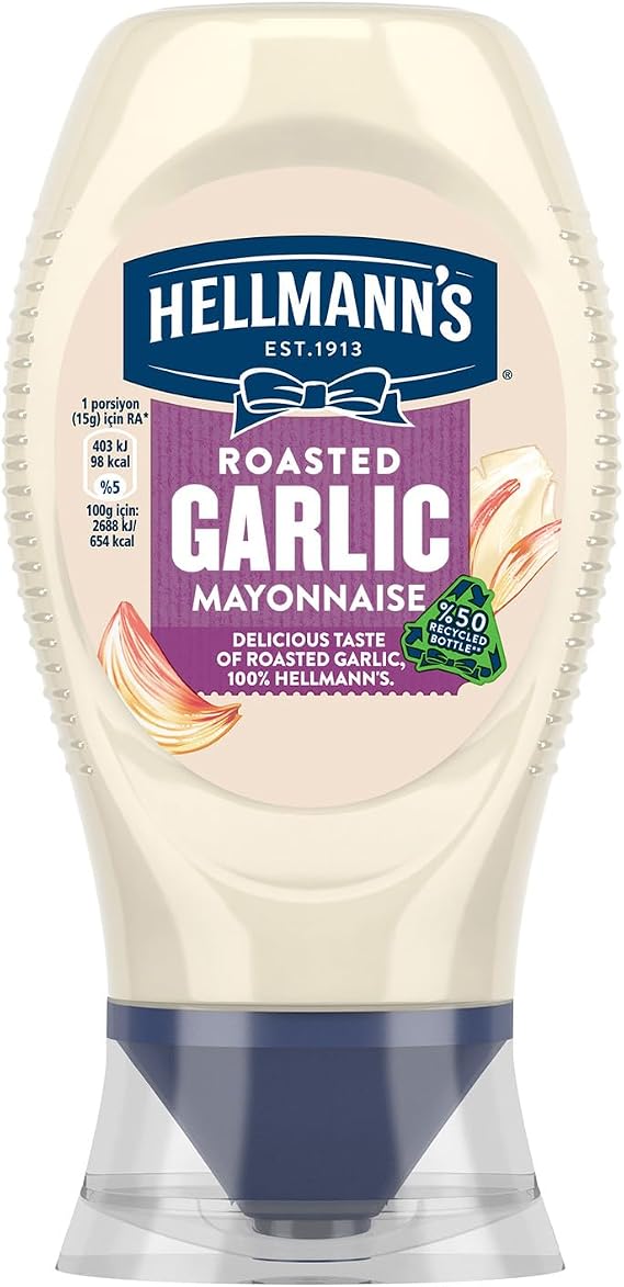 Hellmanns Garlic Mayonnaise 235g