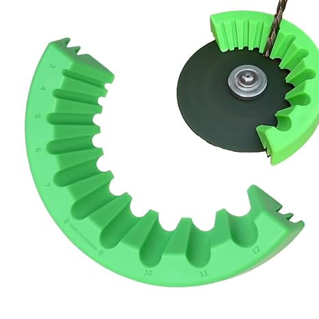 Angle Grinder Drill Bit Sharpener Attachment, Multi-specification Drill Bit Sharpening Jig 3-12mm, Portable Precision Grinding Attachment Guide Tool, Grinding Holder Bracket Auxiliary Tools