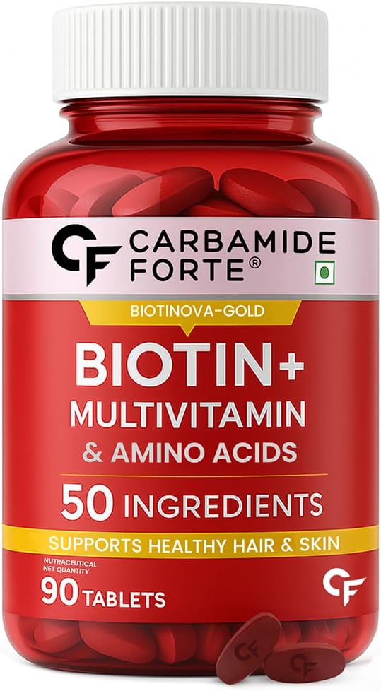 Biotin Supplement with 50 Multivitamins for All | 90 Tablets by Novus Life Sciences Pvt. Ltd