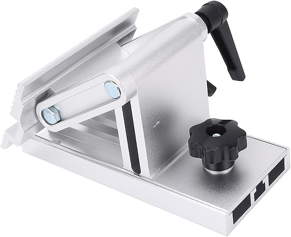 Metal Grinder Sharpening Jig Bench Grinder Adjustable Replacement Tool Rest Sharpening Jig for 6in 8in Bench Grinders and Sanders (Silver)