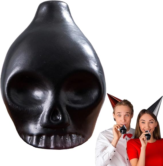 Aztec Death Whistle - Pranks Whistle | Skull Weird Screaming Cool Prop Decorative Tool for Festival Holiday Halloween Adults