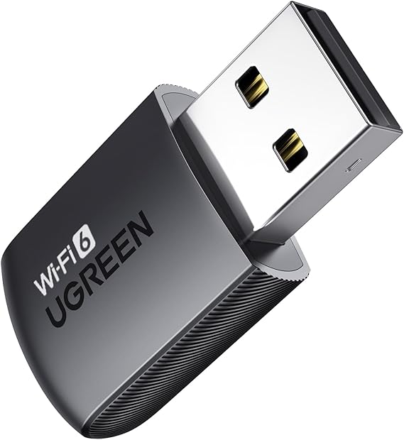 UGREEN WiFi Adapter for Desktop PC, AX900 USB WiFi 6 Adapter