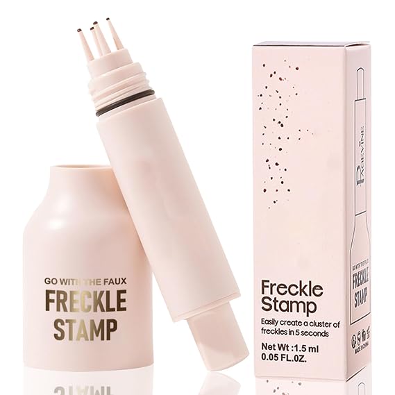 Faux Freckle Stamp Pen, Waterproof & Last 24Hrs (3# DARK)