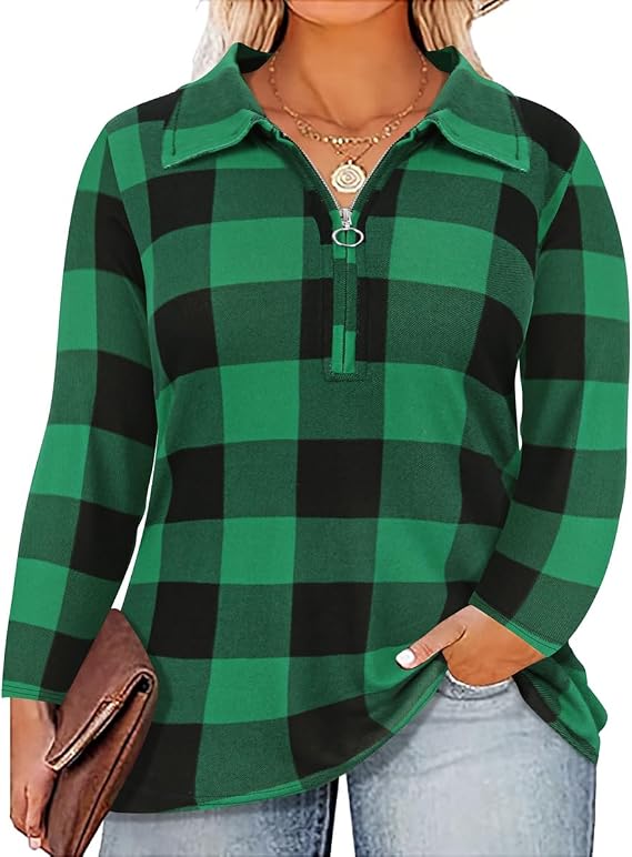 RITERA Plus Size Tops For Women Lace Long Sleeve Blouses Casual Loose Tunic Fall Dressy Shirts XL-5XL