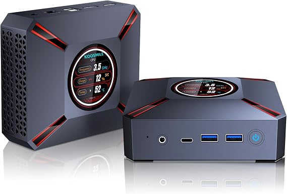 Mini PC Win 11 Pro, Mini Computers Core i9-12900HK (14C/20T, up to 5.0GHz) 32GB DDR4,DP/HDMI 8K/4K,2TB PCIe 3.0 SSD, WiFi 6, BT 5.2 Desktop Computers for Office & Business(32GB+2TB)