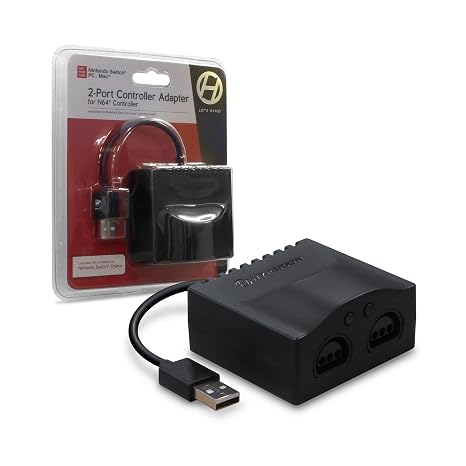 Hyperkin 2-Port Controller Adapter for N64 / Nintendo Switch/PC