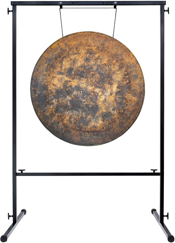 30" to 32" Gongs on the Best Friend Gong Stand - Includes Gong, Stand, Mallet/Strong & Easy-to-Assemble | 30" to 32" Gongs on the Best Friend Gong Stand - Includes Gong, Stand, Mallet / Strong & Easy-to-Assemble