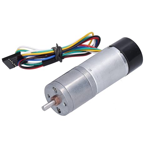 DC Geared Motor, Encoder Metal Gearmotor, Gear Motor with Encoder Speed Measuring, Electric Speed Motor for Smart Home Appliances, Robots (DC12V 12RPM), ANKROYU08hg7nqxop-20