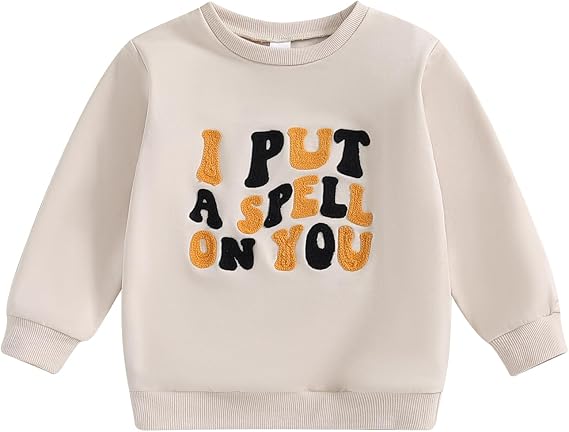 YINGISFITM Toddler Baby Girl Boy Sweatshirt Long Sleeve Shirt Crewneck Pullover Sweater Fall Winter Clothes Outfit