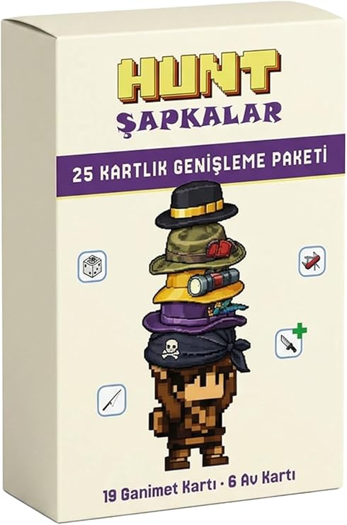 Hunt - Şapkalar 25 Kartlık Genişleme Paketi