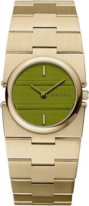 Breda 'Sync' Gold and Metal Bracelet Watch, 25MM