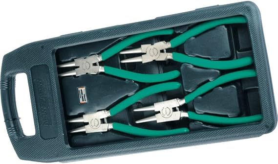 Mannesmann M10471 Snap Ring Pliers Set 4-Piece