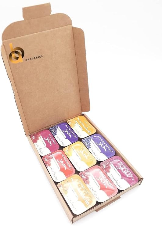 Jam Marmalade Individual Assorted Single Portions Mixed Flavours Selection (9 portions)