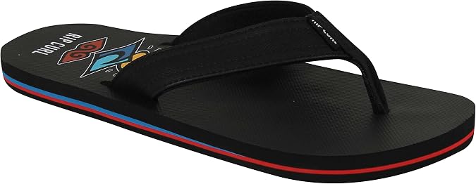 Rip Curl Ripper Sandal - Black/Red/Blue