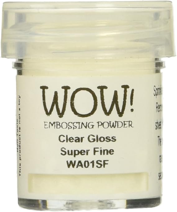 Wow! Embossing Powder 15ml-Clear Gloss